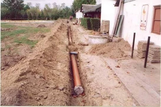 Szennyvíz közmű